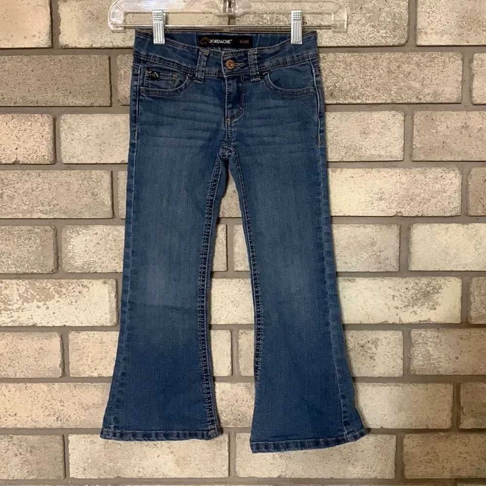 3for$20 flare jeans girl size 6 short